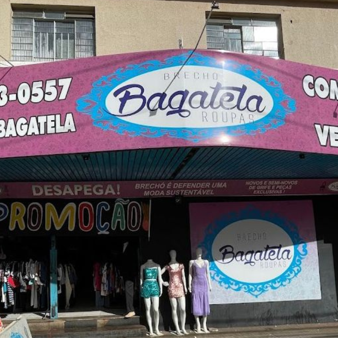 Fachada da unidade 1 do Brechó Bagatela